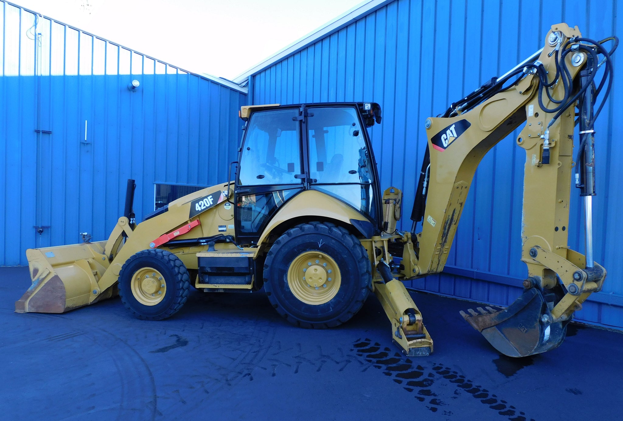 CAT 420F TRACTOR LOADER BACKHOE