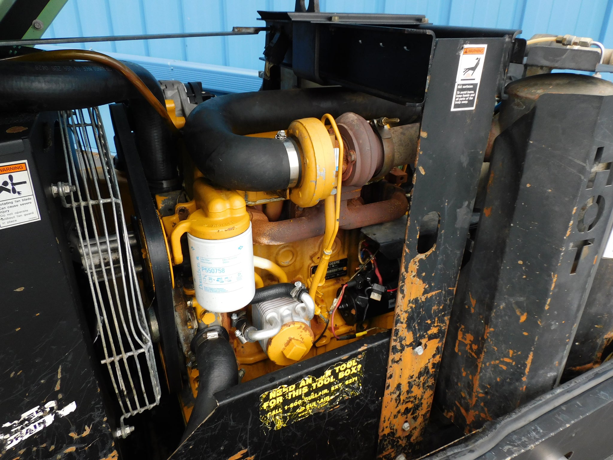 SULLAIR 185JD AIR COMPRESSOR
